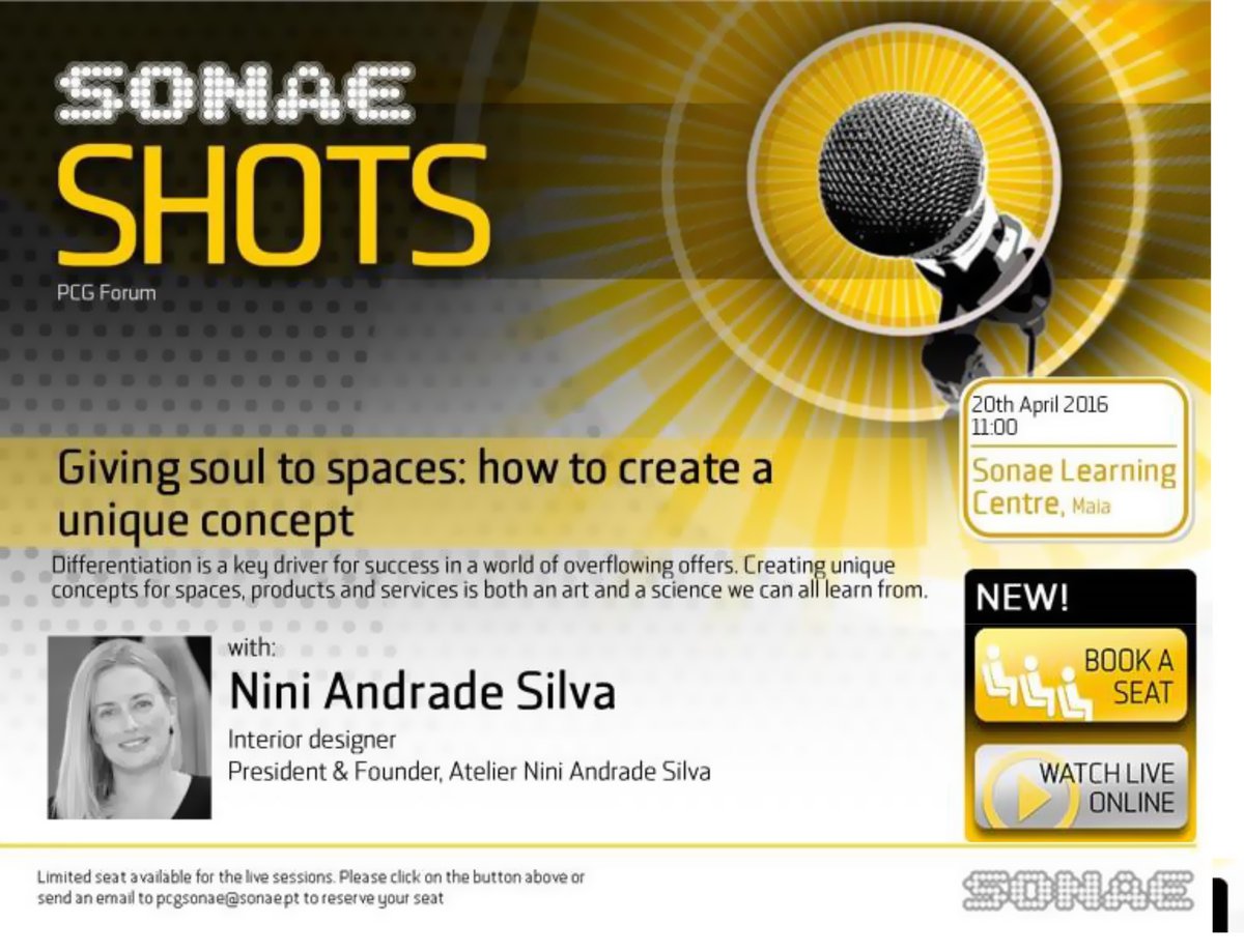 NINI ANDRADE SILVA SPECIAL GUEST AT SONAE SHOTS